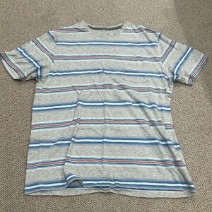 Patagonia men’s medium striped cotton T-shirt
